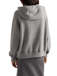 Cashmere Hooded Cardigan