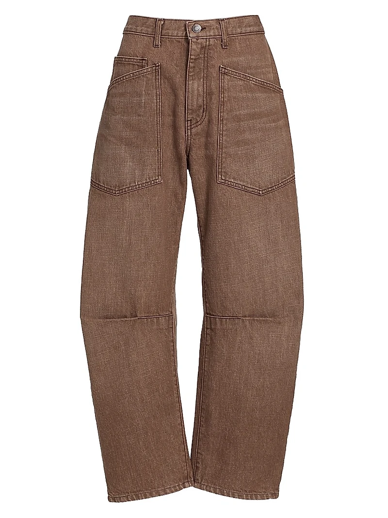 Shon Barrel-Leg Jeans