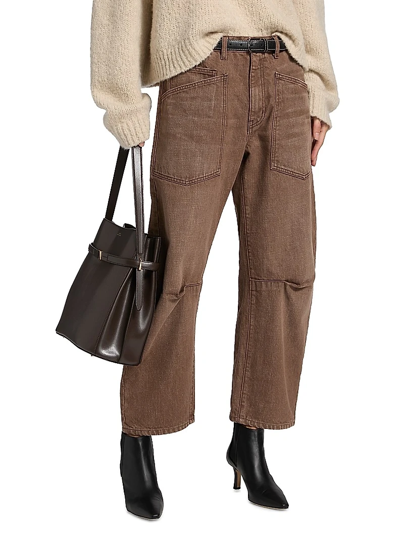 Shon Barrel-Leg Jeans