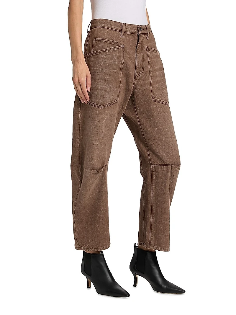 Shon Barrel-Leg Jeans