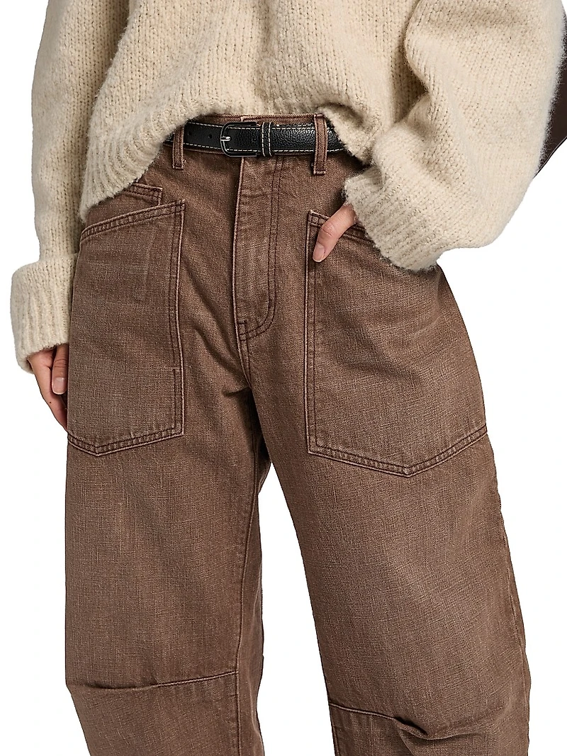 Shon Barrel-Leg Jeans