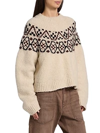 Chrissy Cashmere-Silk Sweater