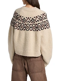 Chrissy Cashmere-Silk Sweater