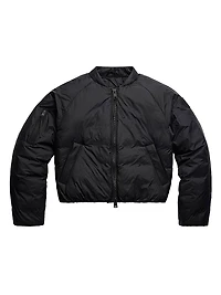 Elba Puffer Bomber Jacket