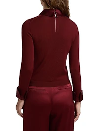 Porla Collared Wool Sweater