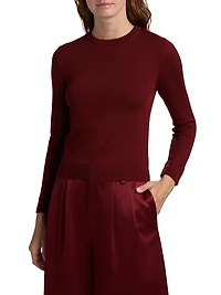 Porla Collared Wool Sweater