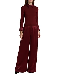 Porla Collared Wool Sweater