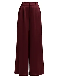 Kennedy High-Rise Pleated Trousers