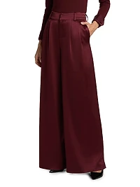 Kennedy High-Rise Pleated Trousers