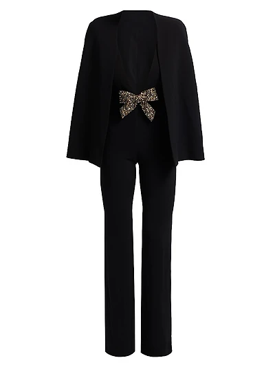 Nova Cape-Back Jumpsuit