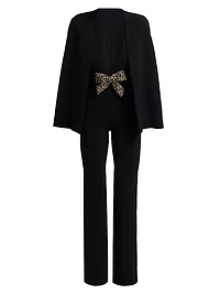 Nova Cape-Back Jumpsuit