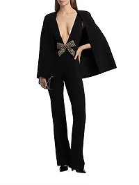 Nova Cape-Back Jumpsuit