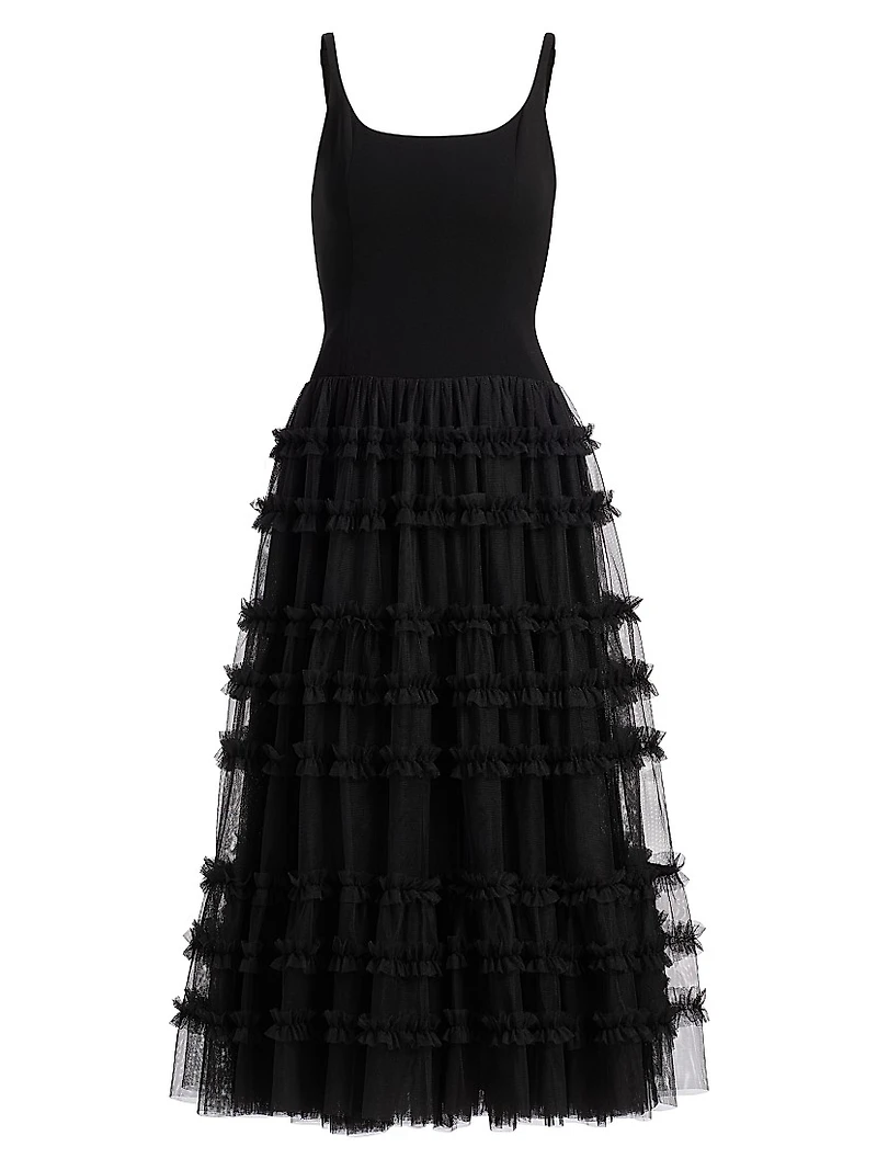 Zoella Tulle Midi-Dress