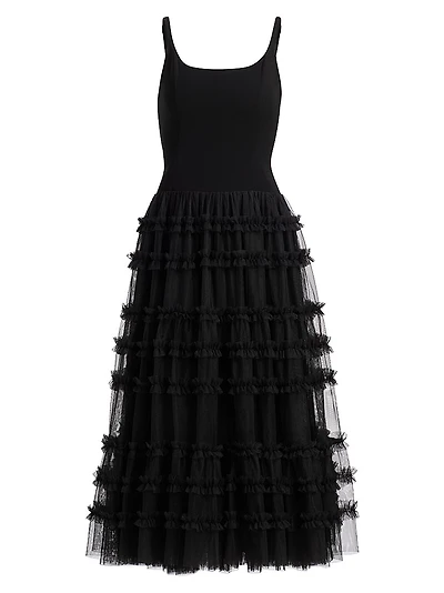 Zoella Tulle Midi-Dress