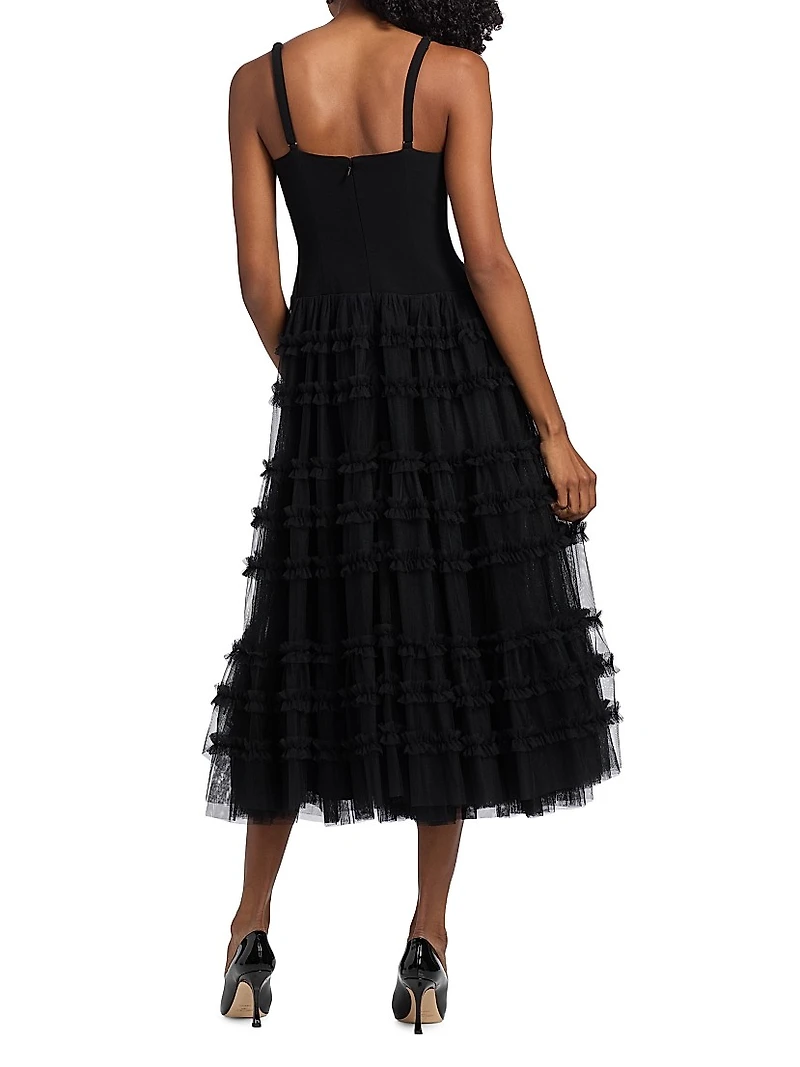 Zoella Tulle Midi-Dress