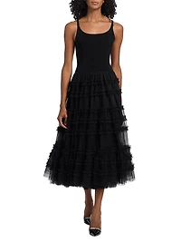 Zoella Tulle Midi-Dress