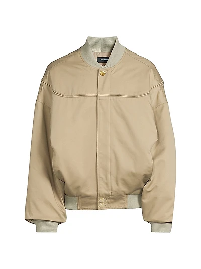 Gas Station Oversized Bomber Jacket