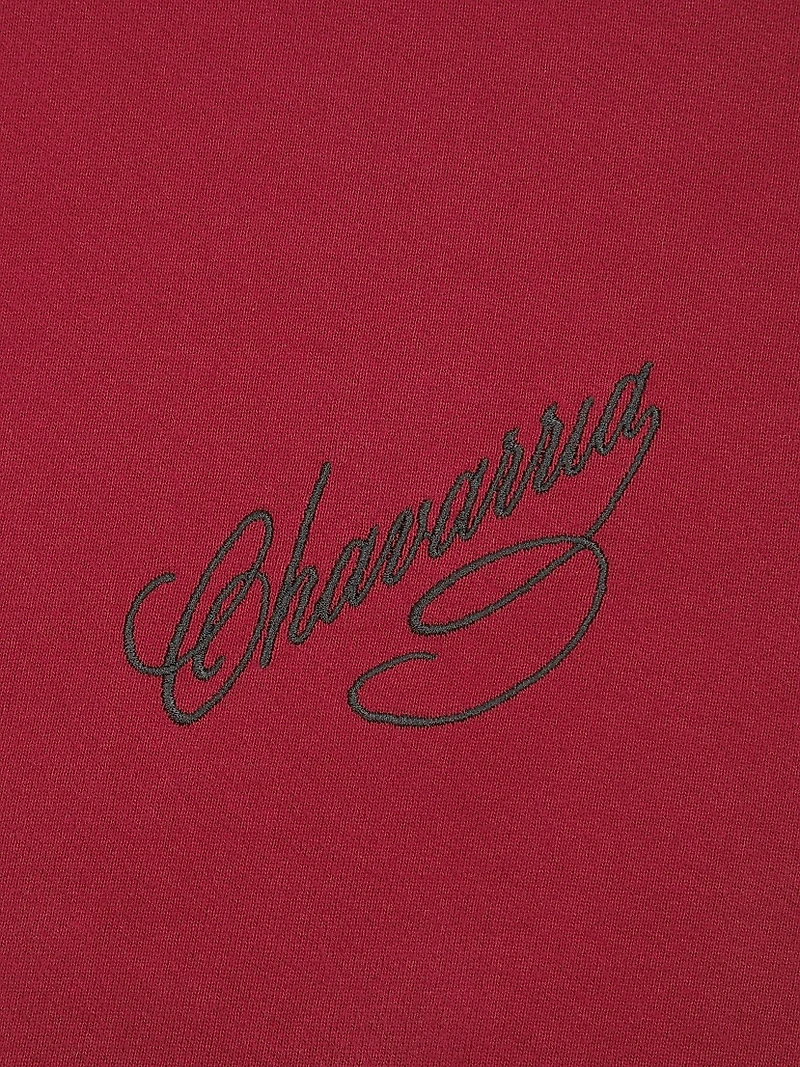 Bravo Logo-Embroidered Cotton Quarter-Zip Sweatshirt