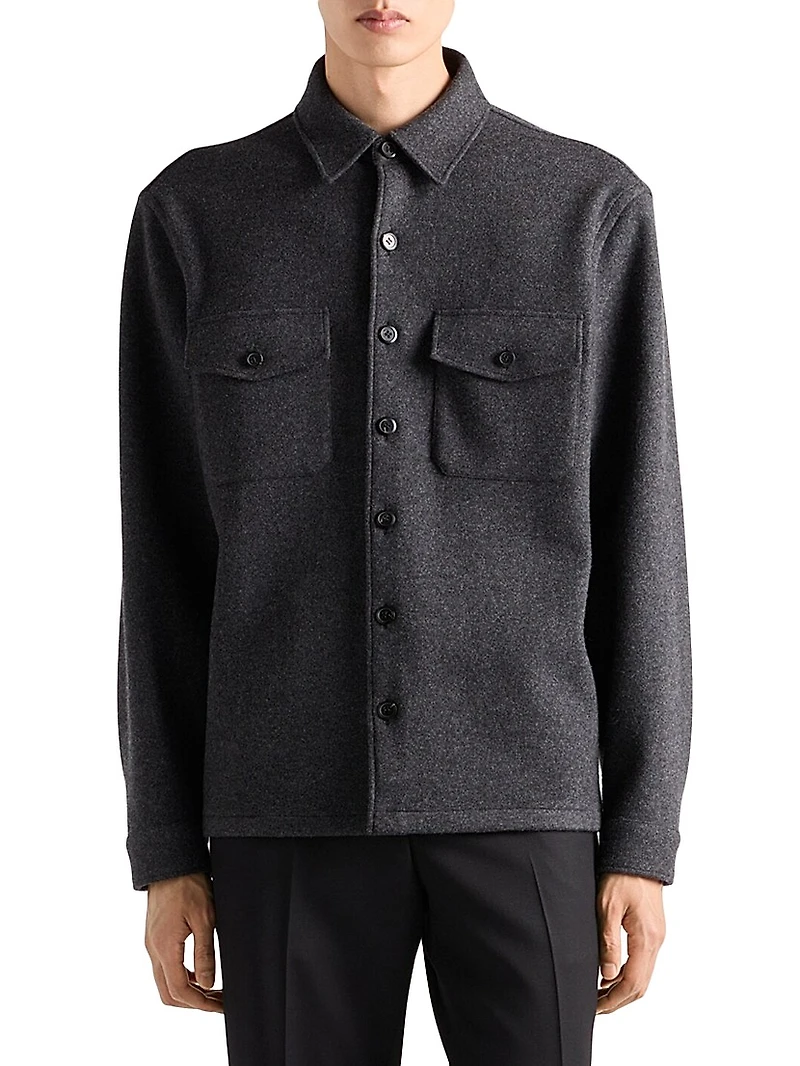 Wool Blend Shirt