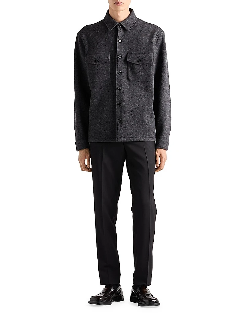 Wool Blend Shirt