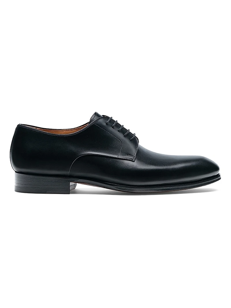 Andros Leather Lace-Up Loafers