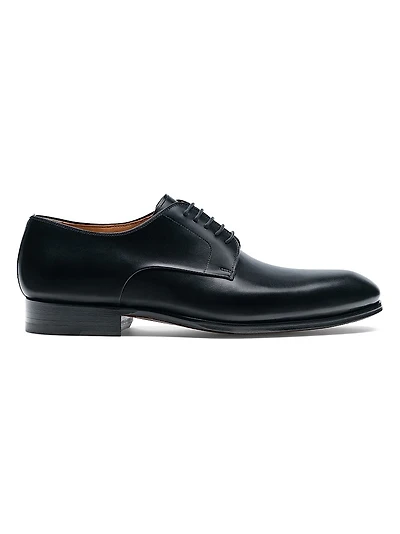 Andros Leather Lace-Up Loafers