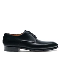 Andros Leather Lace-Up Loafers