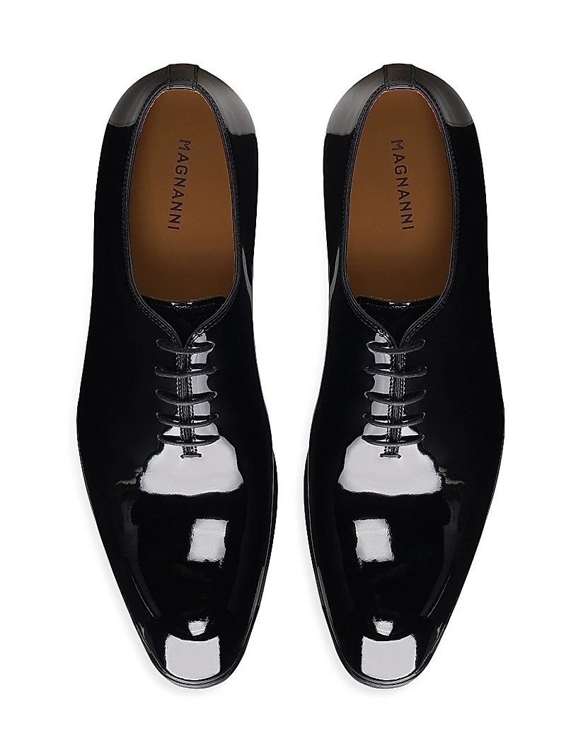 Fluer Leather Formal Oxford Loafers