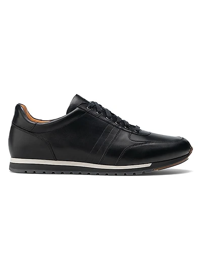 Ibiza Leather Low-Top Running Sneakers