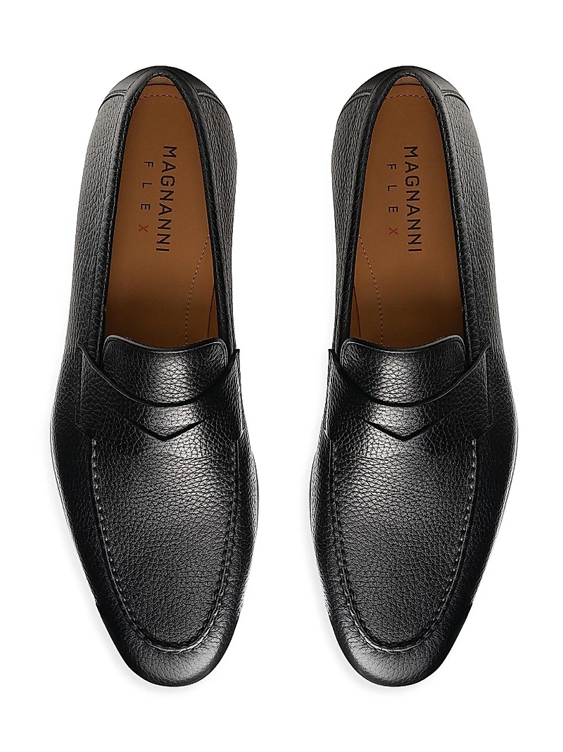 Diezma II Leather Penny Loafers