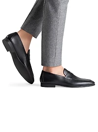 Diezma II Leather Penny Loafers