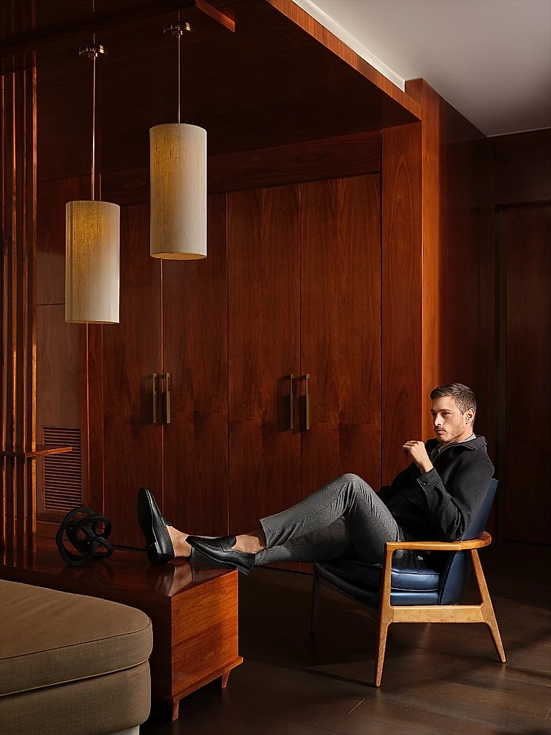 Diezma II Leather Penny Loafers