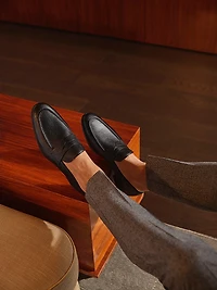 Diezma II Leather Penny Loafers