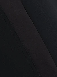 Melanie Crépe Tuxedo Striped Pants