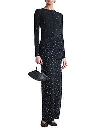 Dorrie Imitation Pearl-Embellished Cardigan