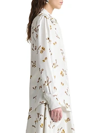 Chika Floral Silk Shirt