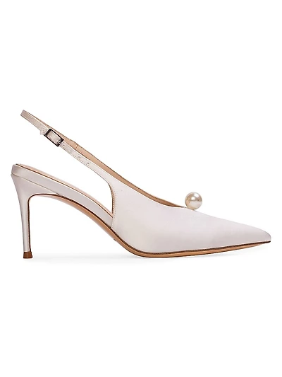 Reina 80MM Satin Pumps