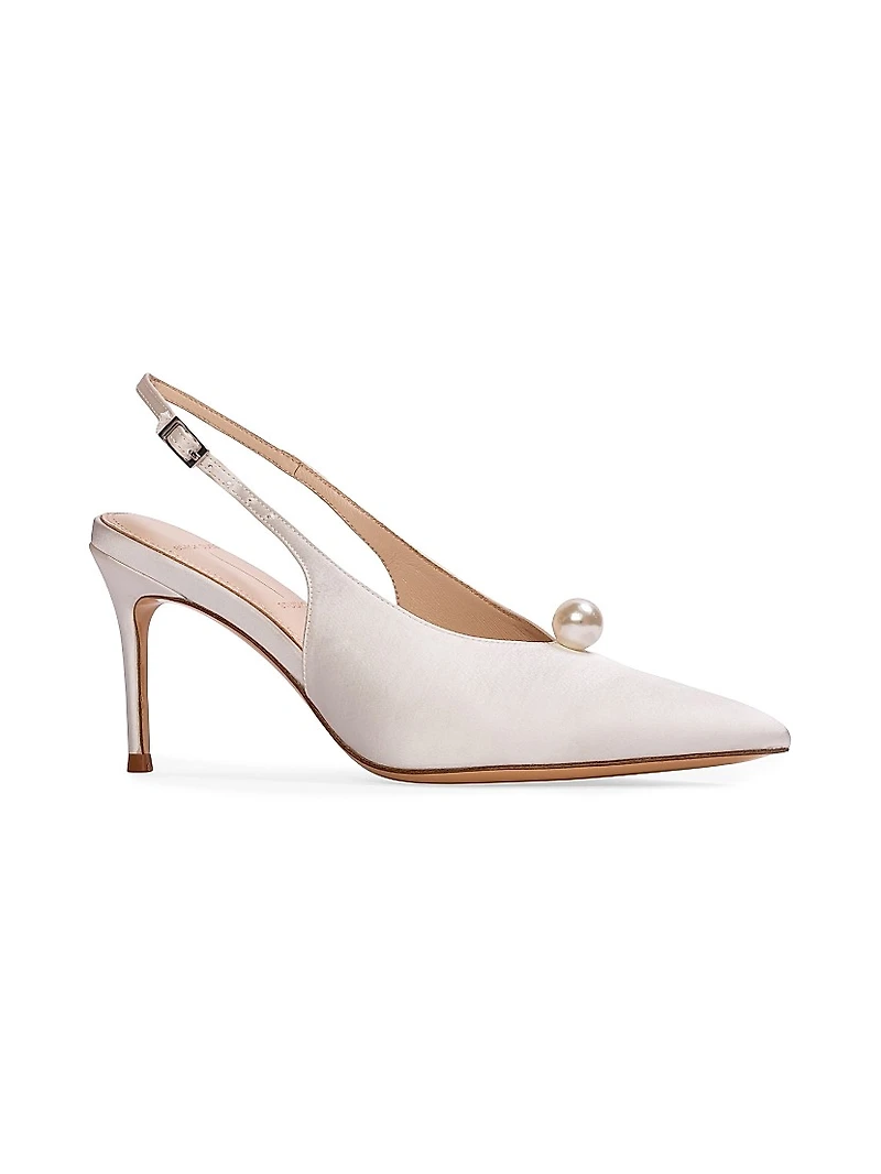 Reina 80MM Satin Pumps