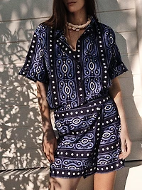 Hunting Roots Wrap Skirt