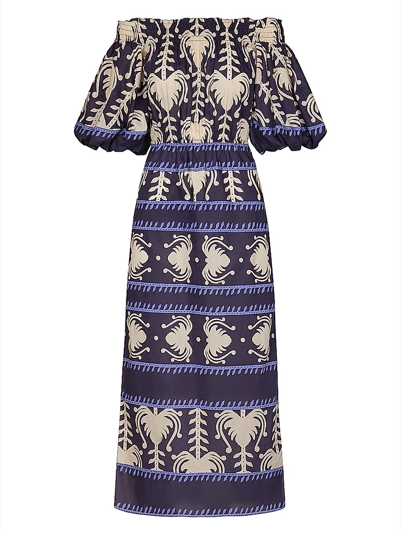 Harbor Hues Ankle Dress