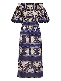 Harbor Hues Ankle Dress