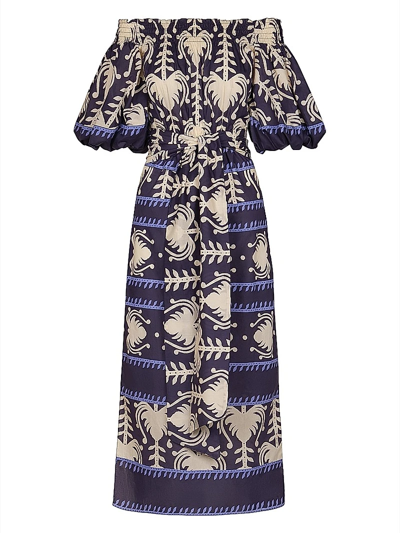 Harbor Hues Ankle Dress