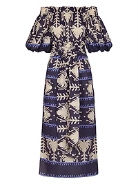 Harbor Hues Ankle Dress