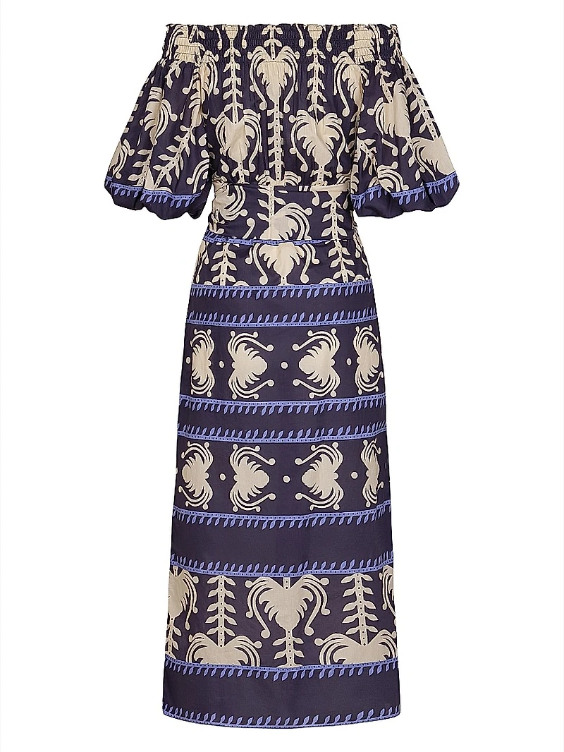 Harbor Hues Ankle Dress