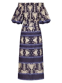 Harbor Hues Ankle Dress