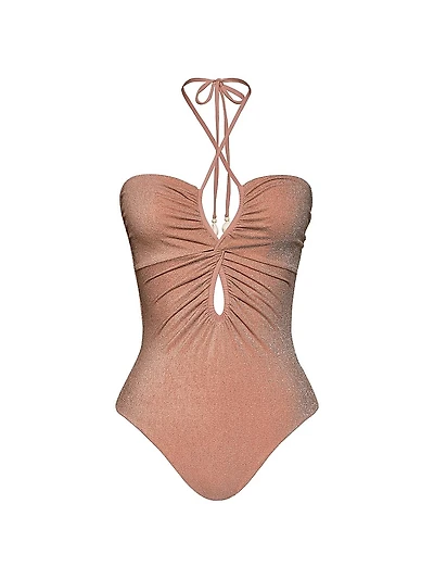 Shimmering Coral Reef One-Piece Swimsuit