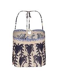 Oceanic Printed Top