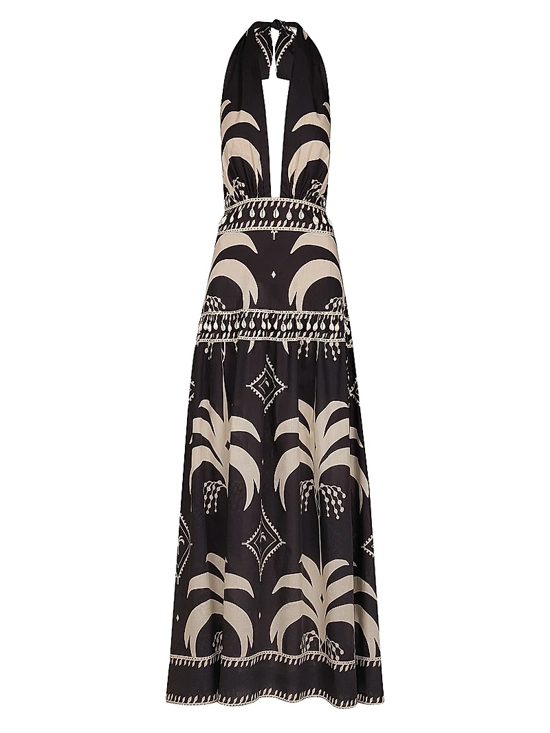 Latin Rhythms Maxi Dress