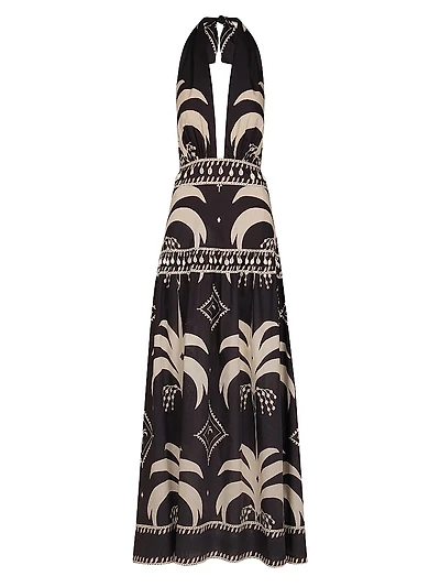 Latin Rhythms Maxi Dress