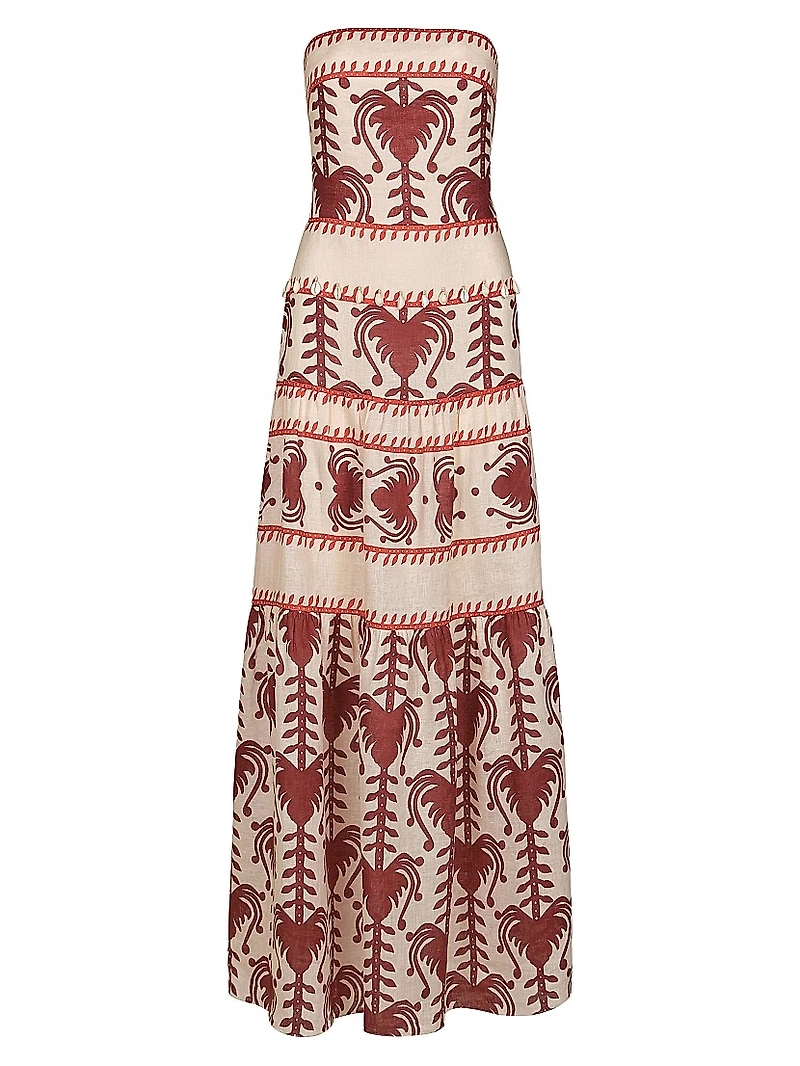 Another Chance Strapless Maxi Dress